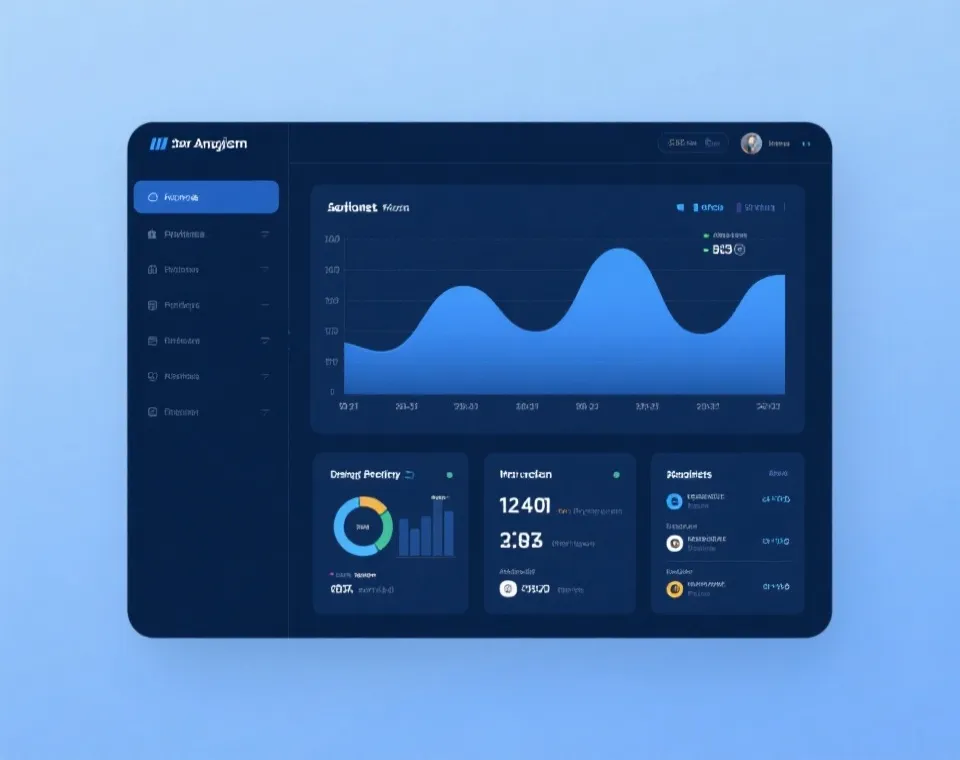 数据分析与结果展示界面示意图